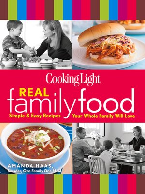 cover image of Cooking Light Real Family Food